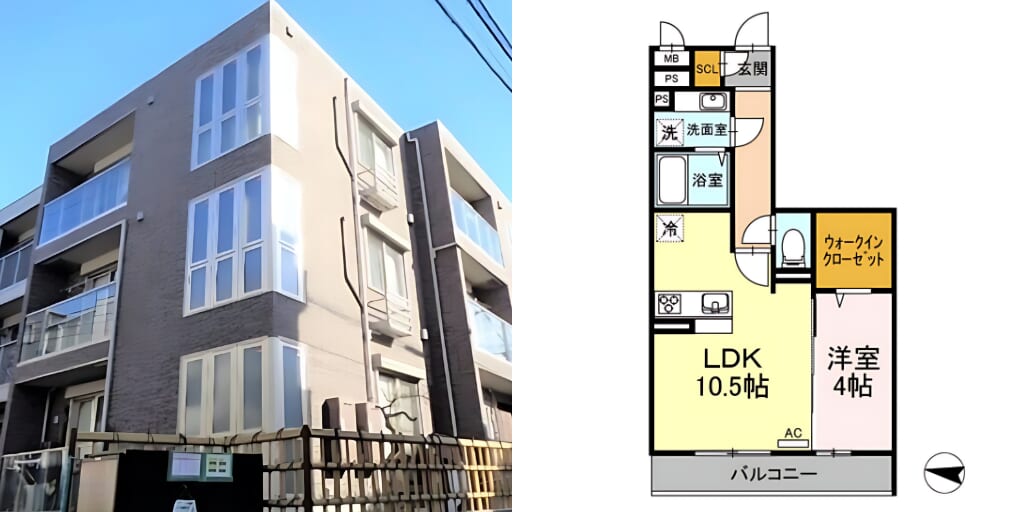アブレイズ不動産note｜三軒茶屋駅探訪記｜Silver Paletteの1LDKタイプのご紹介です！仲介手数料無料～半額以下保証