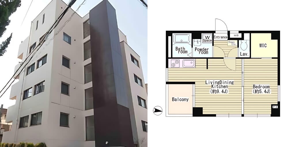 アブレイズ不動産note｜三軒茶屋駅探訪記｜IL　RISOの1LDKタイプのご紹介です！仲介手数料無料～半額以下保証