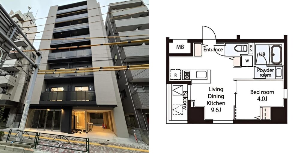 アブレイズ不動産note｜王子駅探訪記｜Weave Base -Asukayama Park 飛鳥山公園（ウィーヴベース飛鳥山公園）の1LDKタイプのご紹介です！仲介手数料無料～半額以下保証