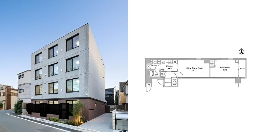 アブレイズ不動産note｜高田馬場駅探訪記｜BPRレジデンス西早稲田の1LDKタイプのご紹介です！仲介手数料無料～半額以下保証