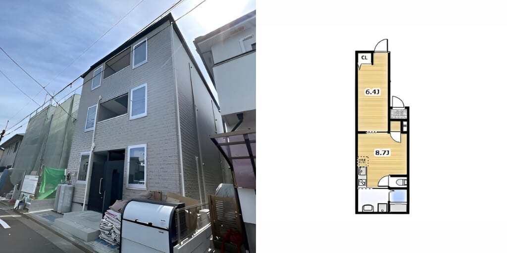 アブレイズ不動産note｜沼袋駅探訪記｜Ambition豊玉南(アンビション豊玉南)の1LDKタイプのご紹介です！仲介手数料無料～半額以下保証