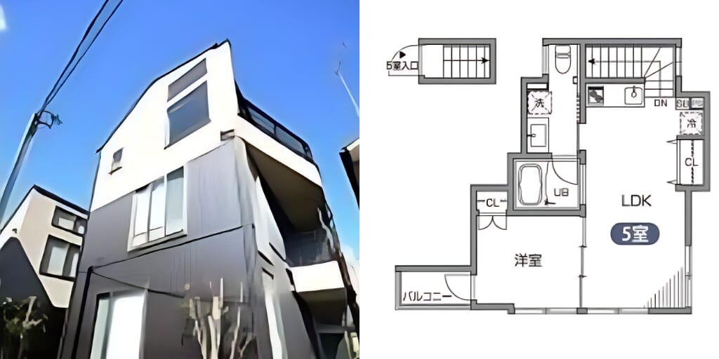 アブレイズ不動産note｜自由が丘駅探訪記｜グランエッグス自由が丘Ｗの1LDKタイプのご紹介です！｜仲介手数料無料～半額以下保証