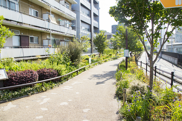 都心近接でありながら、落ち着いて暮らせる住環境